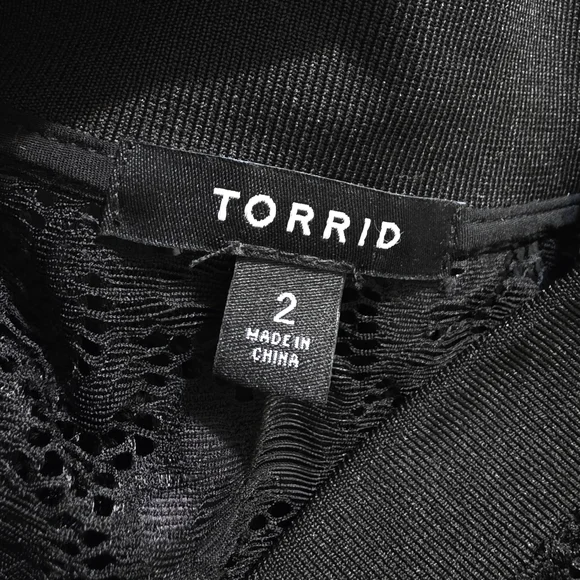Torrid Black Lace Women's Jacket - Picture 6 of 8
